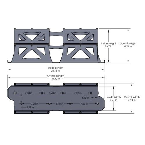 Group 31 Optima Battery Mount