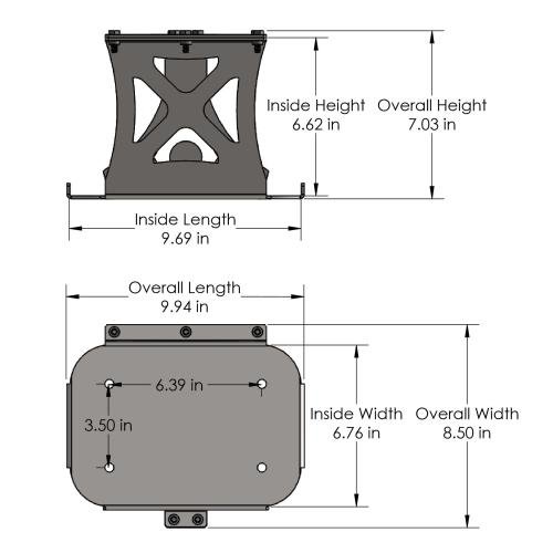 Group 34 Optima Battery Mount