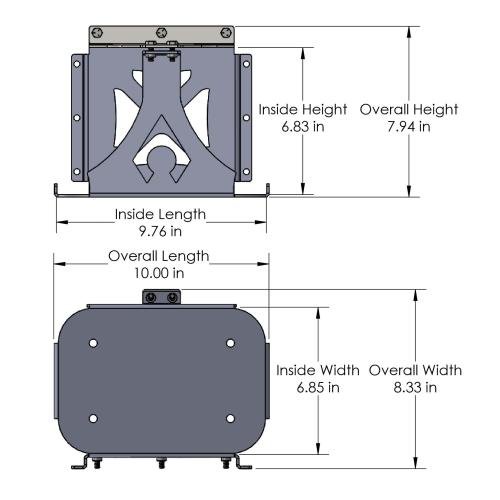 Group 34 Optima Battery REAR Mount