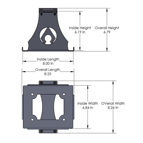 Odyssey PC 1200 Battery Mount