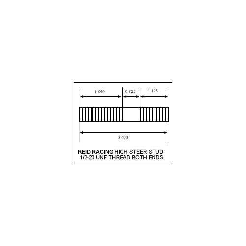 High Steer ARP Studs and Nuts 5 PACK KIT