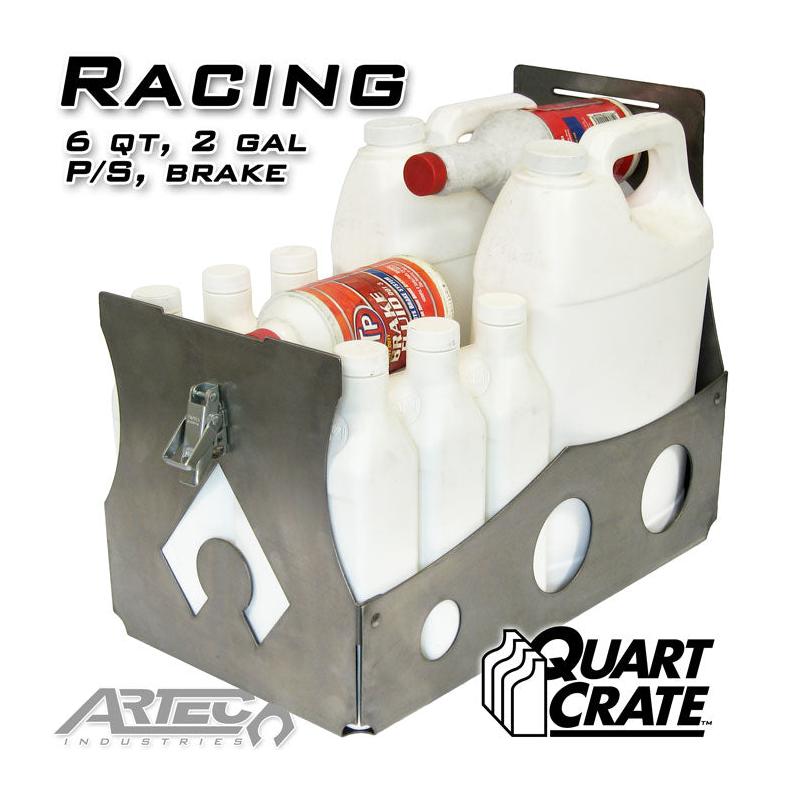 Racing Quart Crate - 6 qts, brake, P-S, 2 gallons