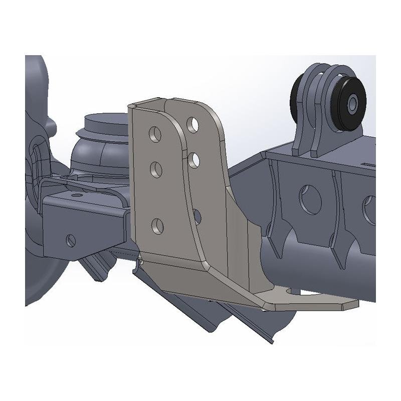 Raised Trackbar Bracket for TJ Front Axle