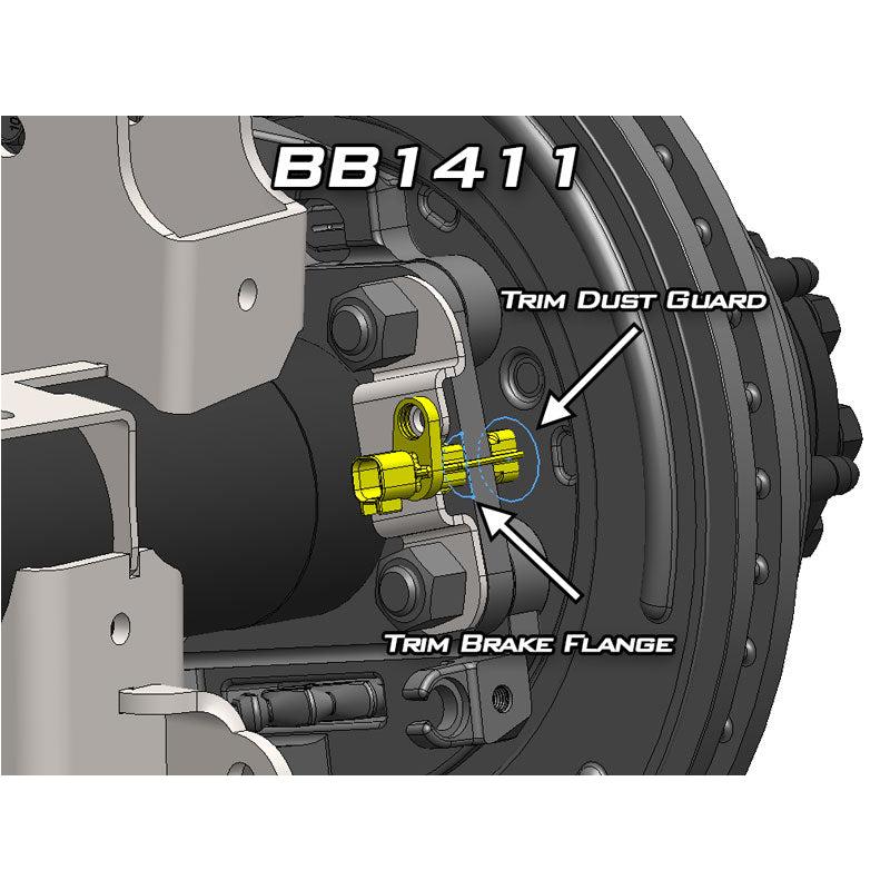 JK 1 Ton 14 Bolt Factory Disc ABS Kit