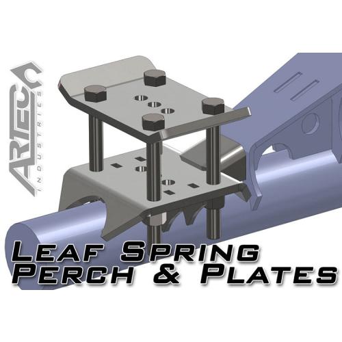 Leaf Spring Perch & Plates (pair)
