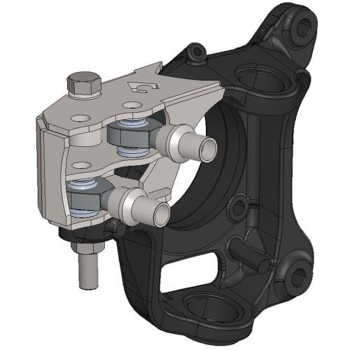 Crossover Weld-On High Steer Arms - 05+ SuperDuty