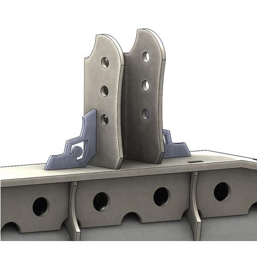Tall Adjustable Truss Upper Link Mount