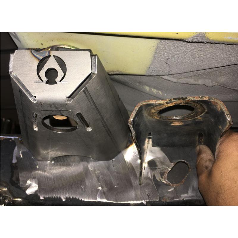 TJ Boatside Body Mounts - 1.25 inch lift