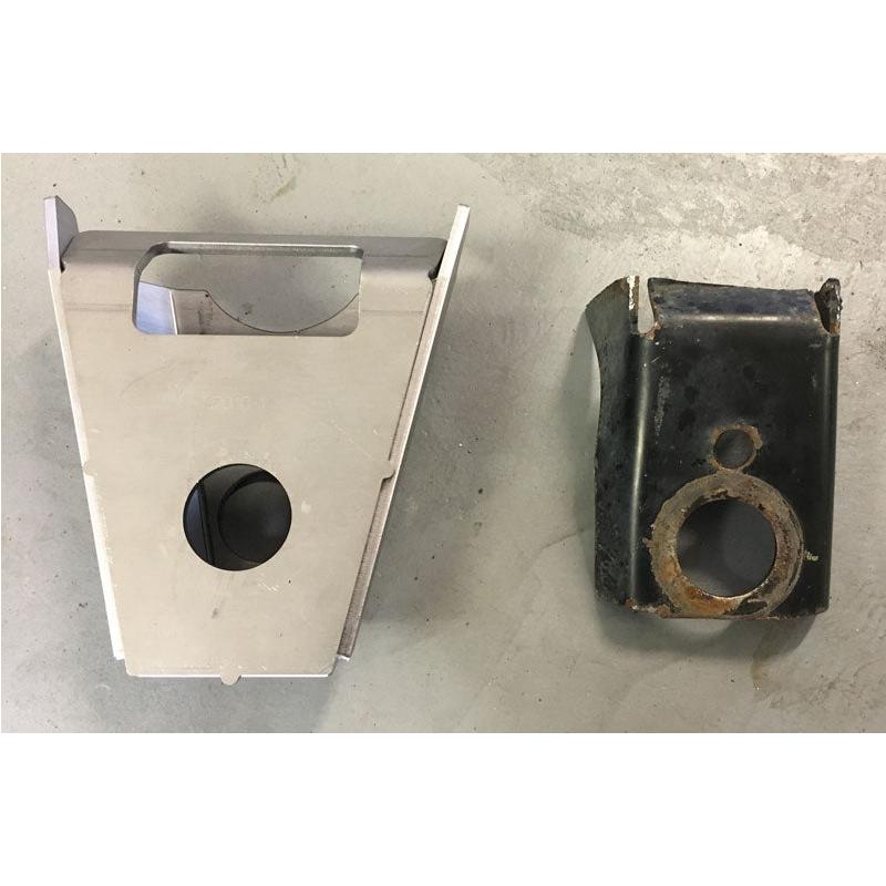 TJ Boatside Body Mounts - OEM Height