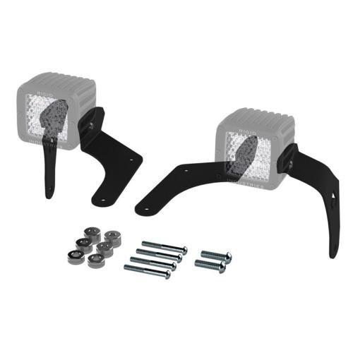 JL A-pillar Single LED Cube Light Mounts