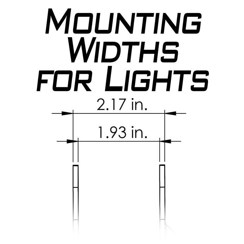 JK A-pillar Dual LED Cube Light Mounts