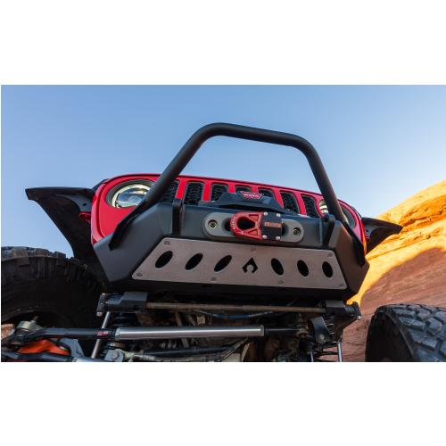 JK JL JT HIGH CLEARANCE FRONT BUMPER with HOOP