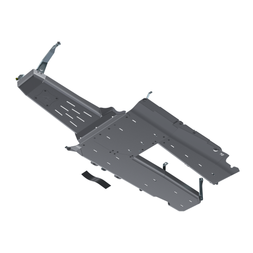 JLU 392 BELLYPAN SKID WITH MAGNAFLOW EXHAUST SKID