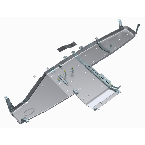 JL 4XE BELLYPAN SKID With OIL DOOR 4DR 2.0L 2021-up