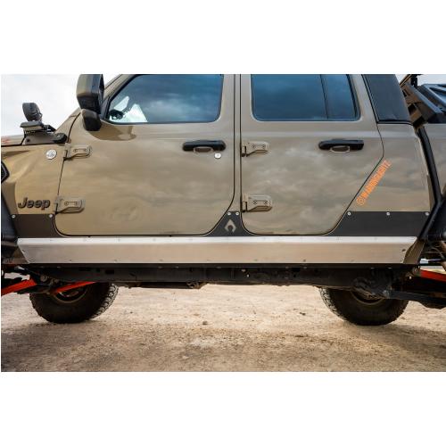 JT Boatside Steel & Aluminum Rocker Armor