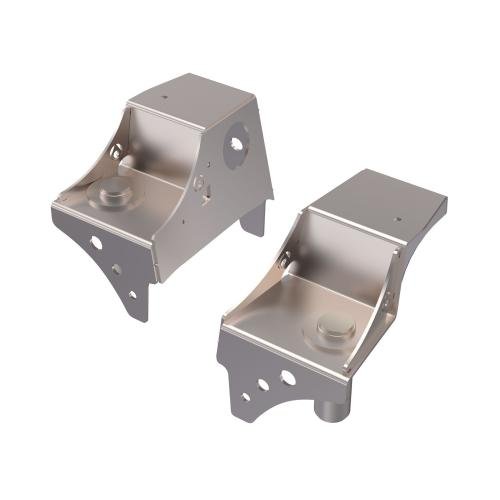 TJ Front Frame Coil Bucket: Stock Height, 1 ton Swap Offset