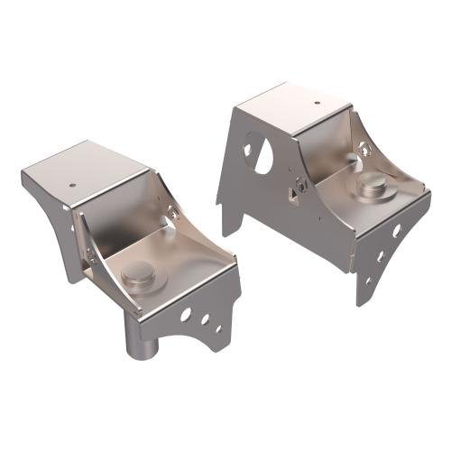 TJ Front Frame Coil Bucket: Stock Height, 1 ton Swap Offset